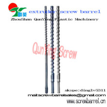 Single Extruder Screw Barrel For Extruder Plastic Machinery 